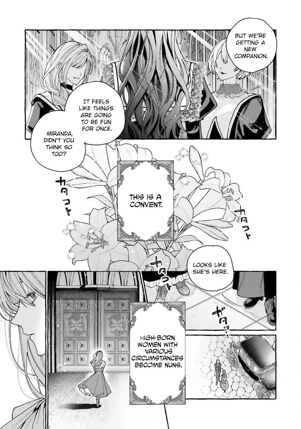 Welcome to the Abbey, the Paradise of Banished Women. Chapter 1 - . Page 3